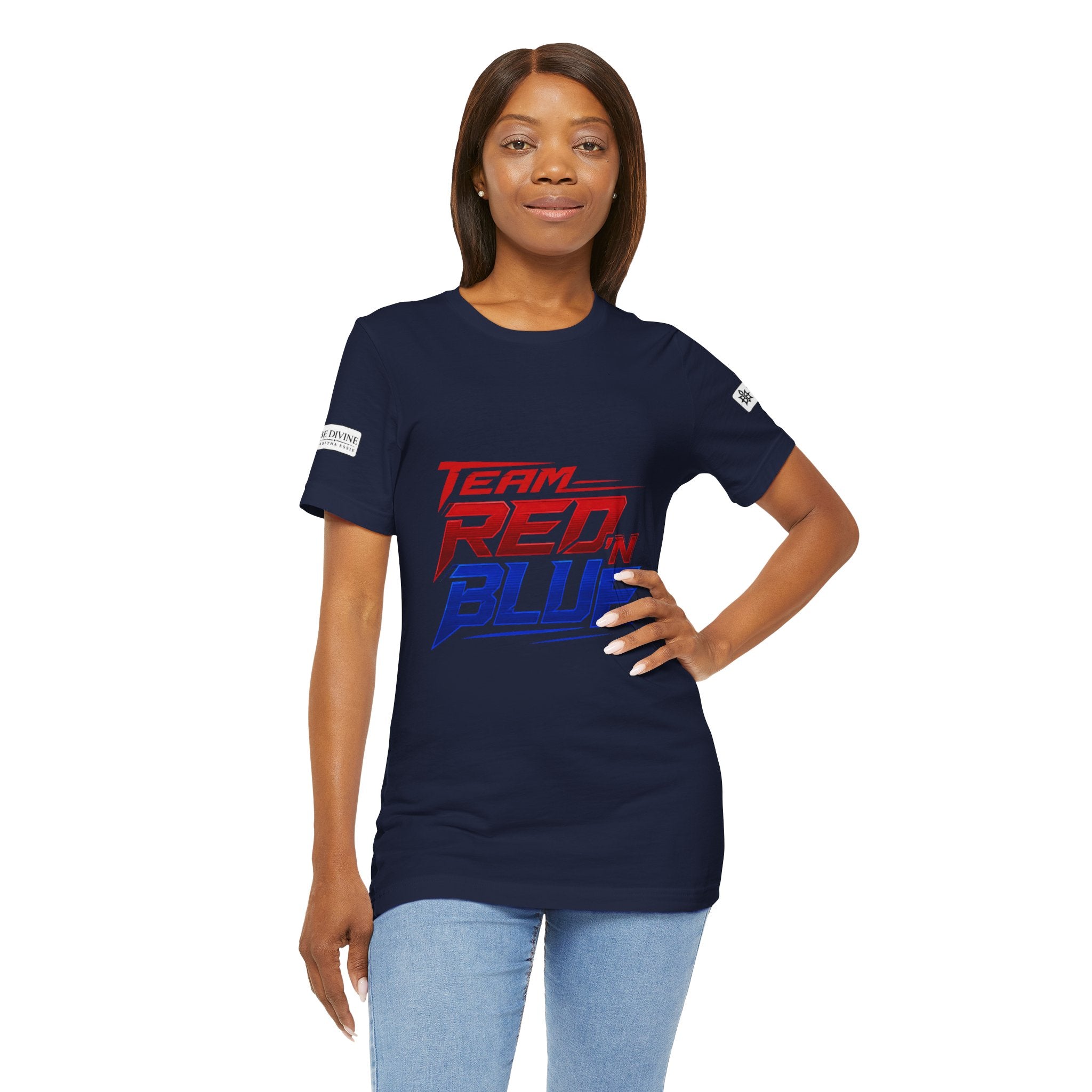 BE DIVINE™ Team Red ’N Blue Heritage Tee