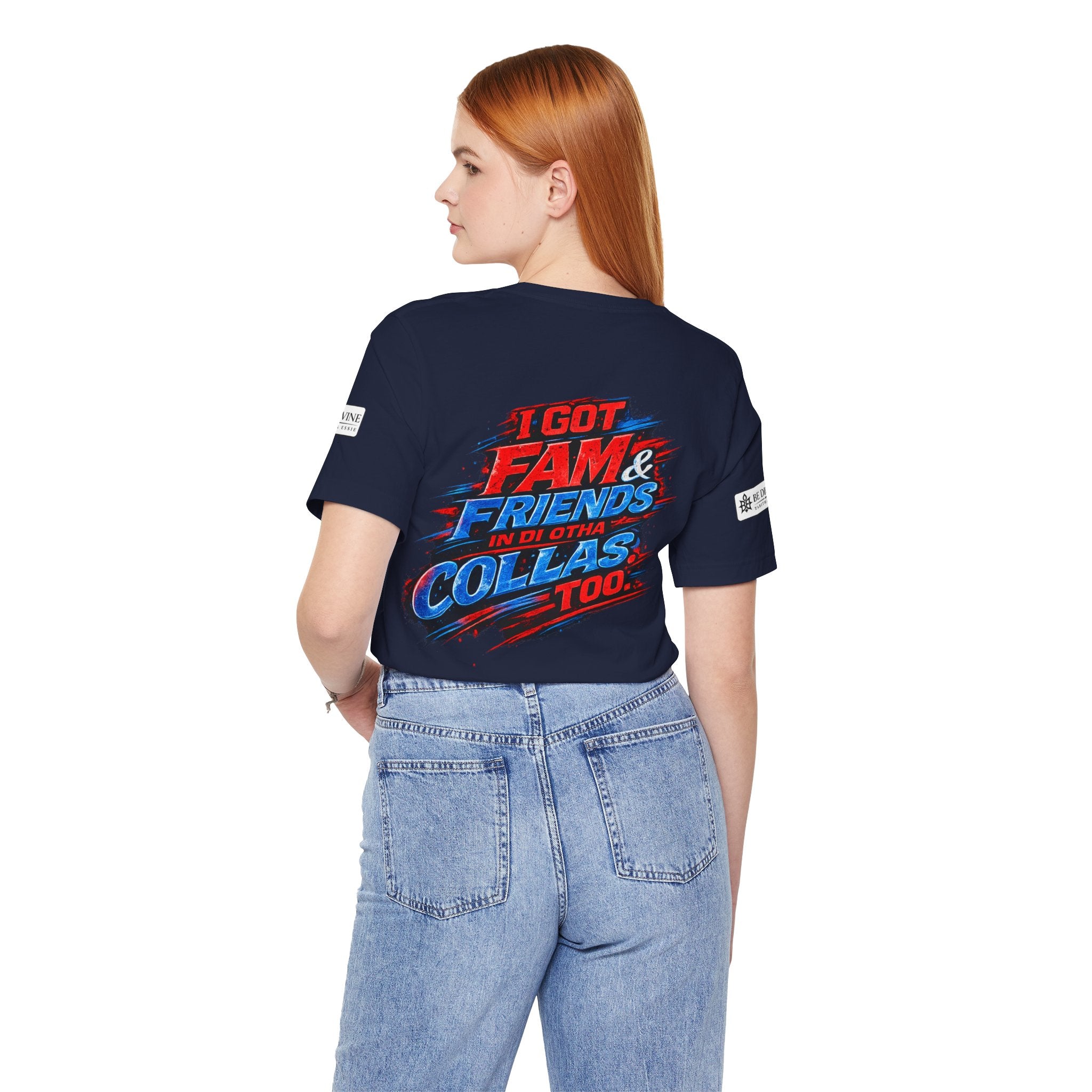 BE DIVINE™ Team Red ’N Blue Heritage Tee