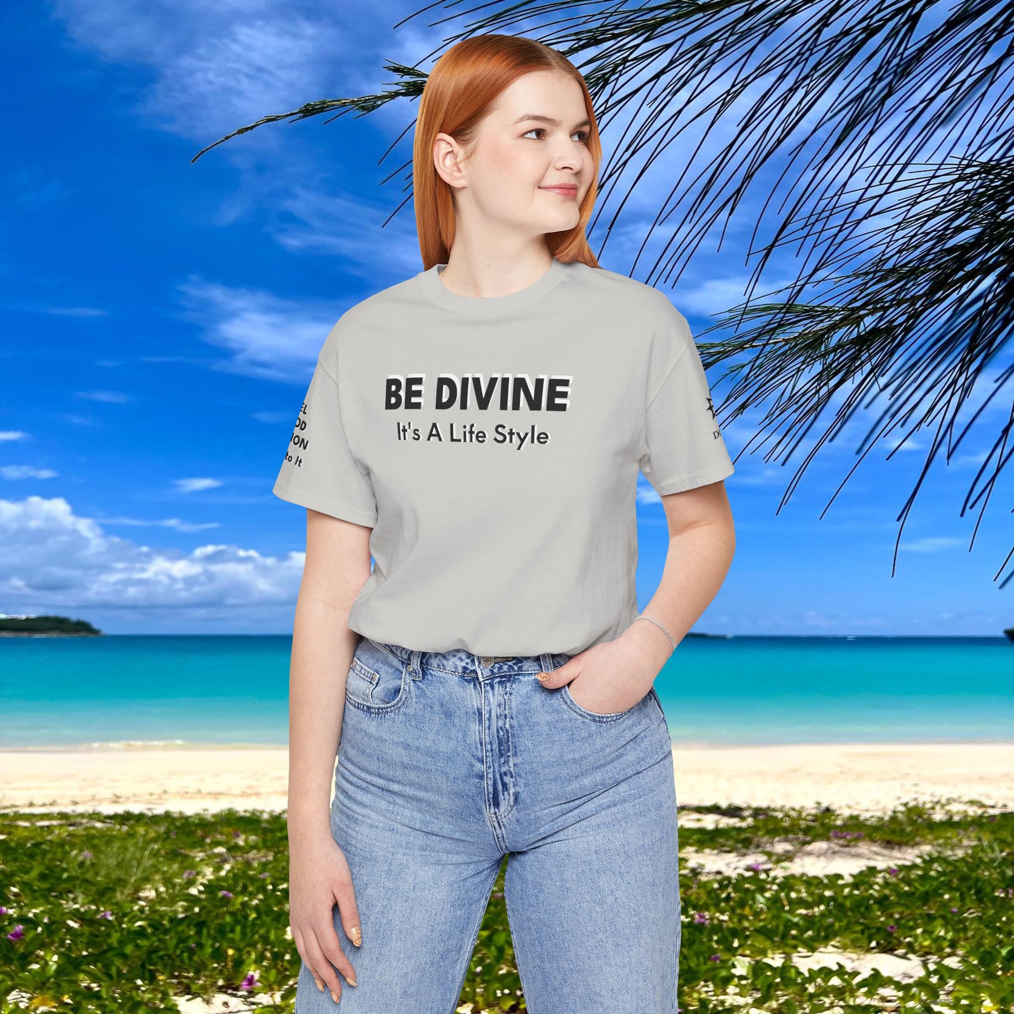 BE DIVINE™ Unisex T-Shirt - All-Black Premium Edition