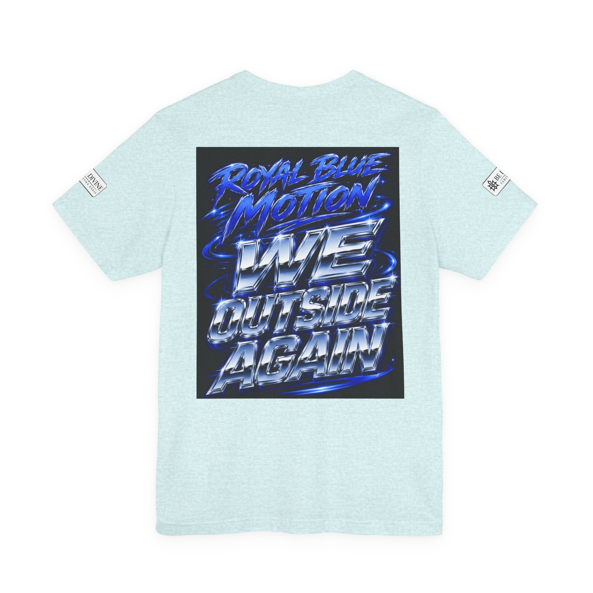 BE DIVINE™ Baby Blue 'N Blue Culture – We Outside Tee
