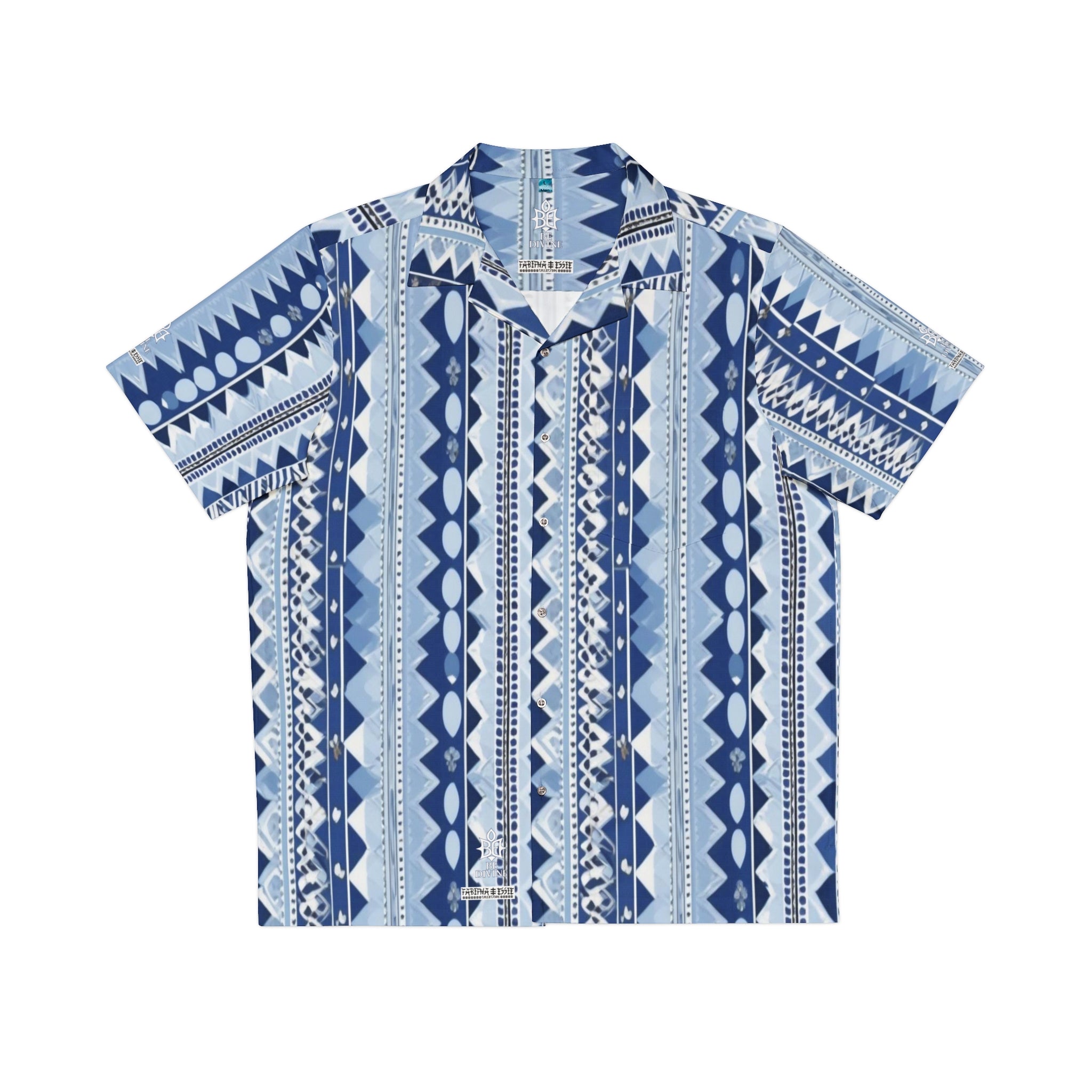 BE DIVINE™ St. George’s Rhythm Line - Men's Button Shirt by Tabitha Essie