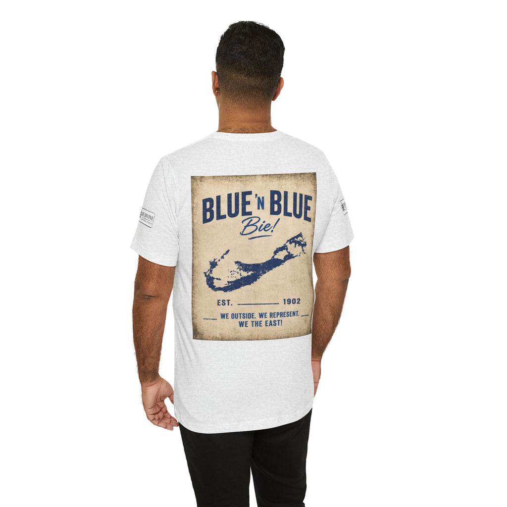 BE DIVINE™ Blue and Blue Bie! – East Side Heritage Collector Tee