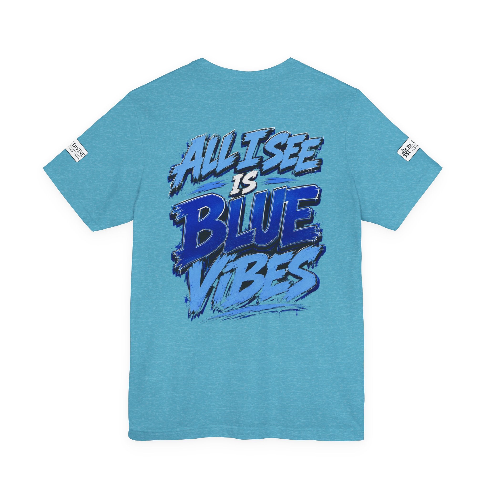 BE DIVINE™ Rolling Di Heritage – All I See Is Blue Vibes Heritage Tee