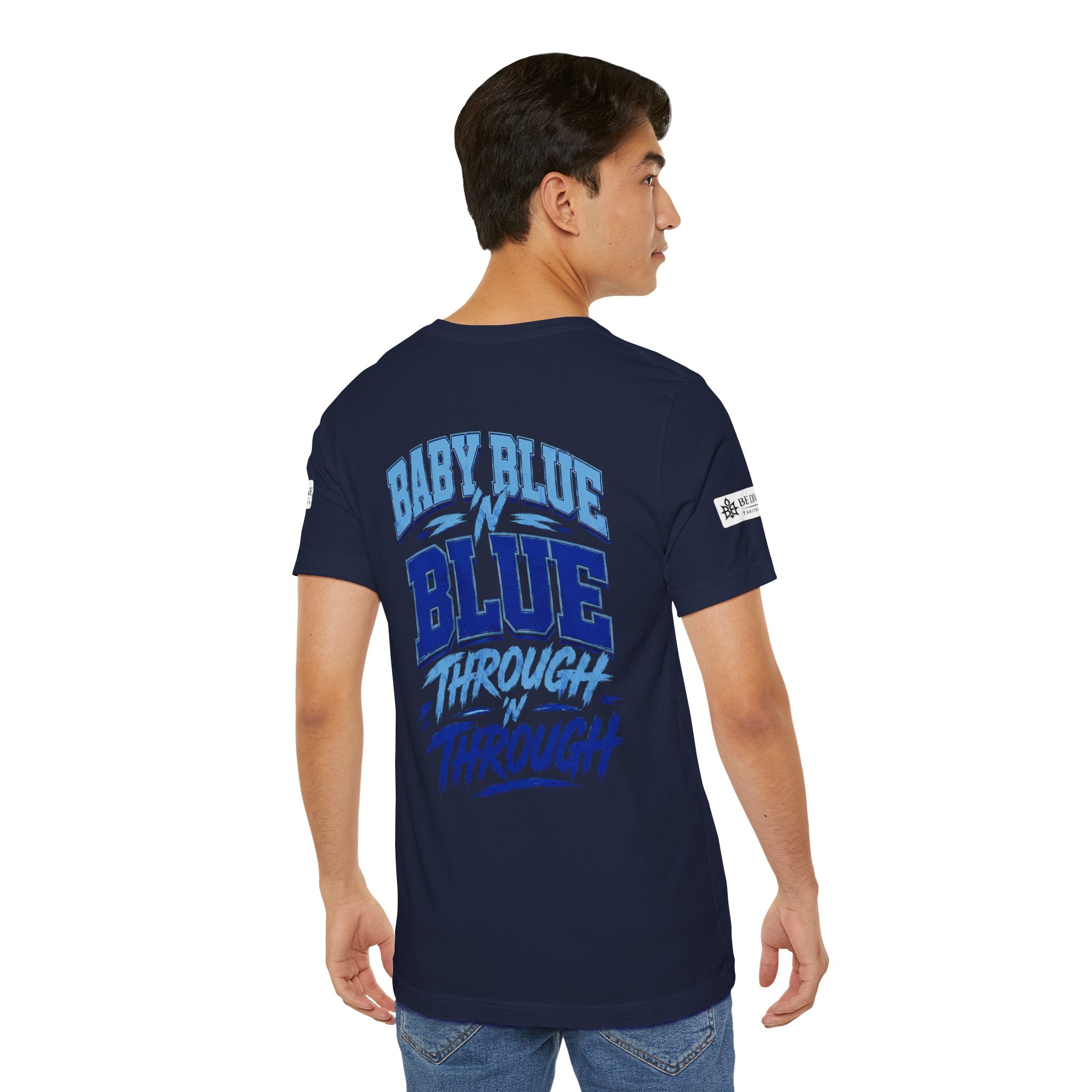 BE DIVINE™ Baby Blue 'N Blue Runs In My Veins Through 'N Through Tee