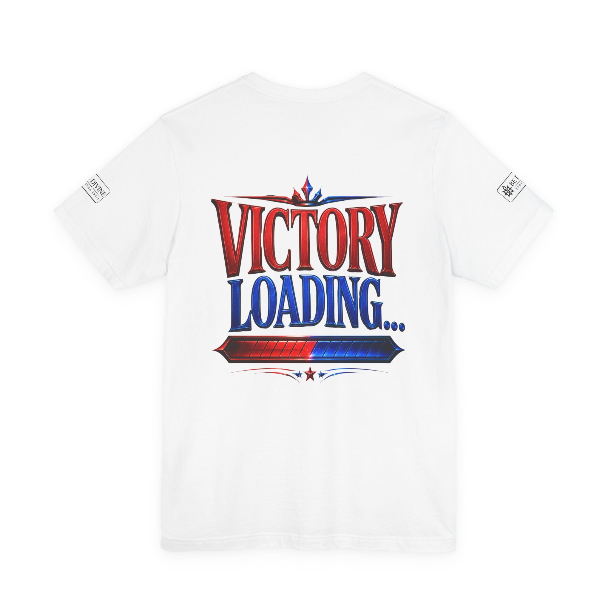 BE DIVINE™ Keep Calm. Red ’N Blue. Tee
