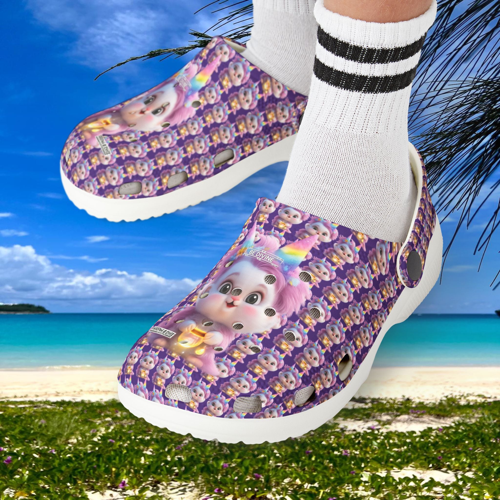 BE DIVINE™ Cute Party - Kids Foam Clogs | Tabitha Essie