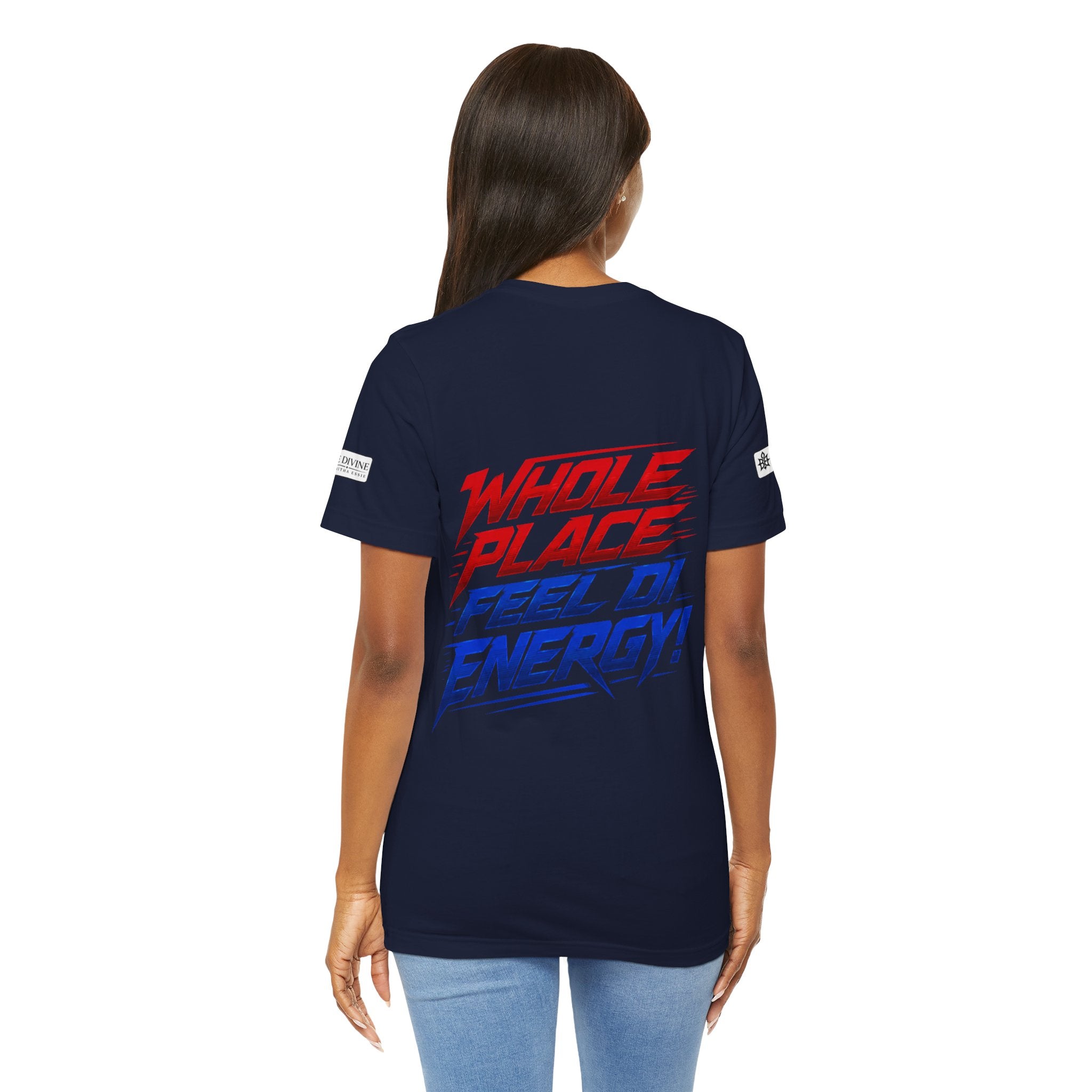 BE DIVINE™ I’m Red ’N Blue Energy Tee