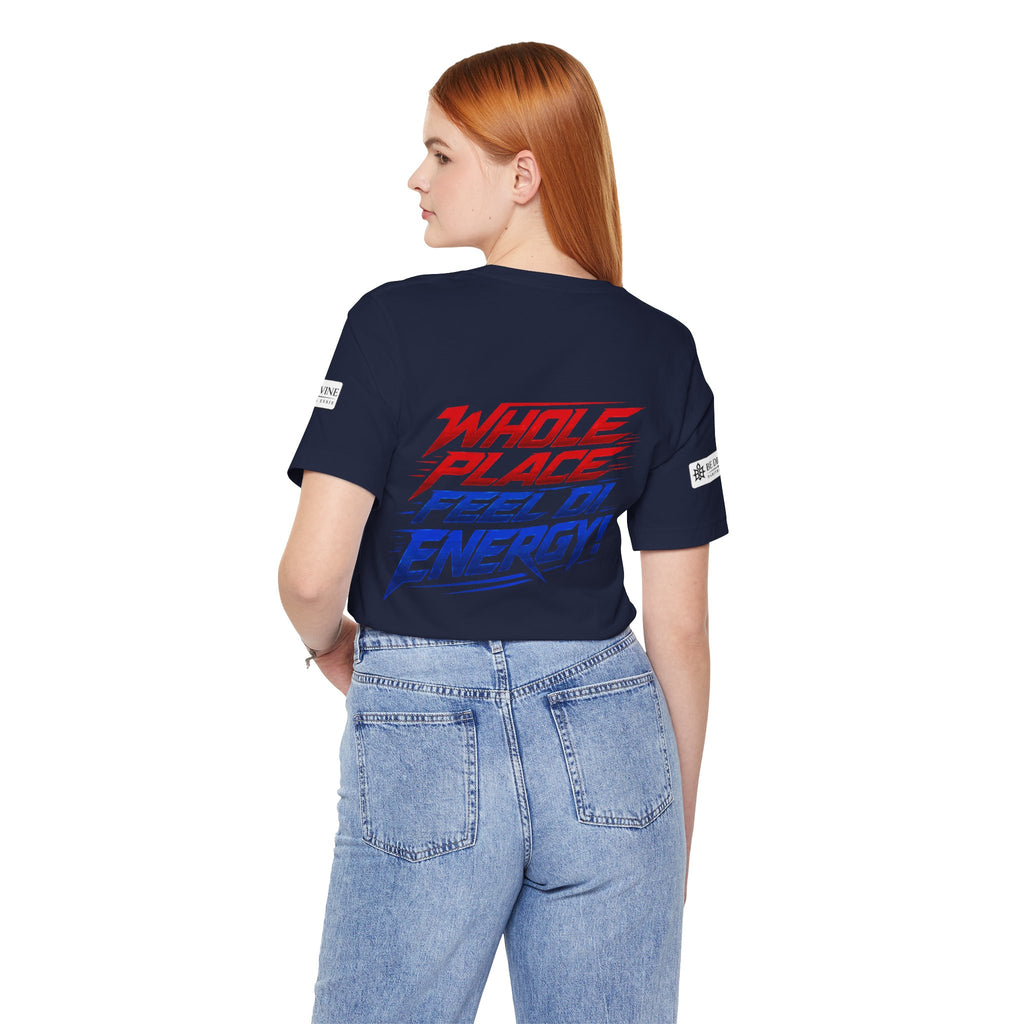BE DIVINE™ I’m Red ’N Blue Energy Tee