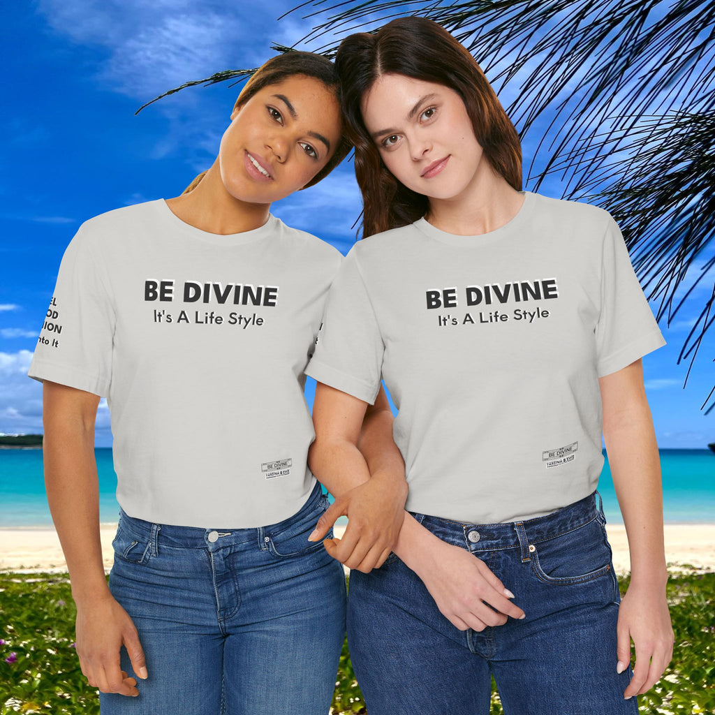 BE DIVINE™ Unisex T-Shirt - All-Black Premium Edition