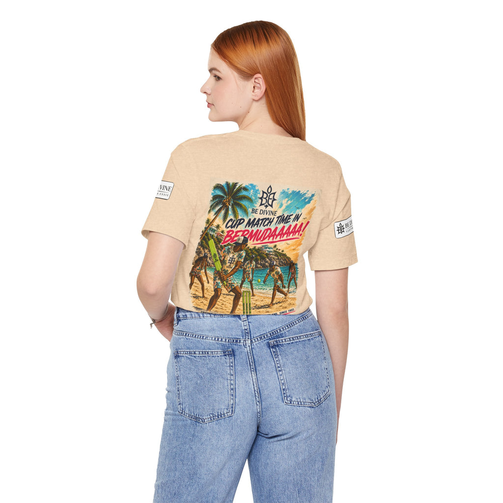 BE DIVINE™ Just Vibes Tee – Bermuda Cup Match Edition
