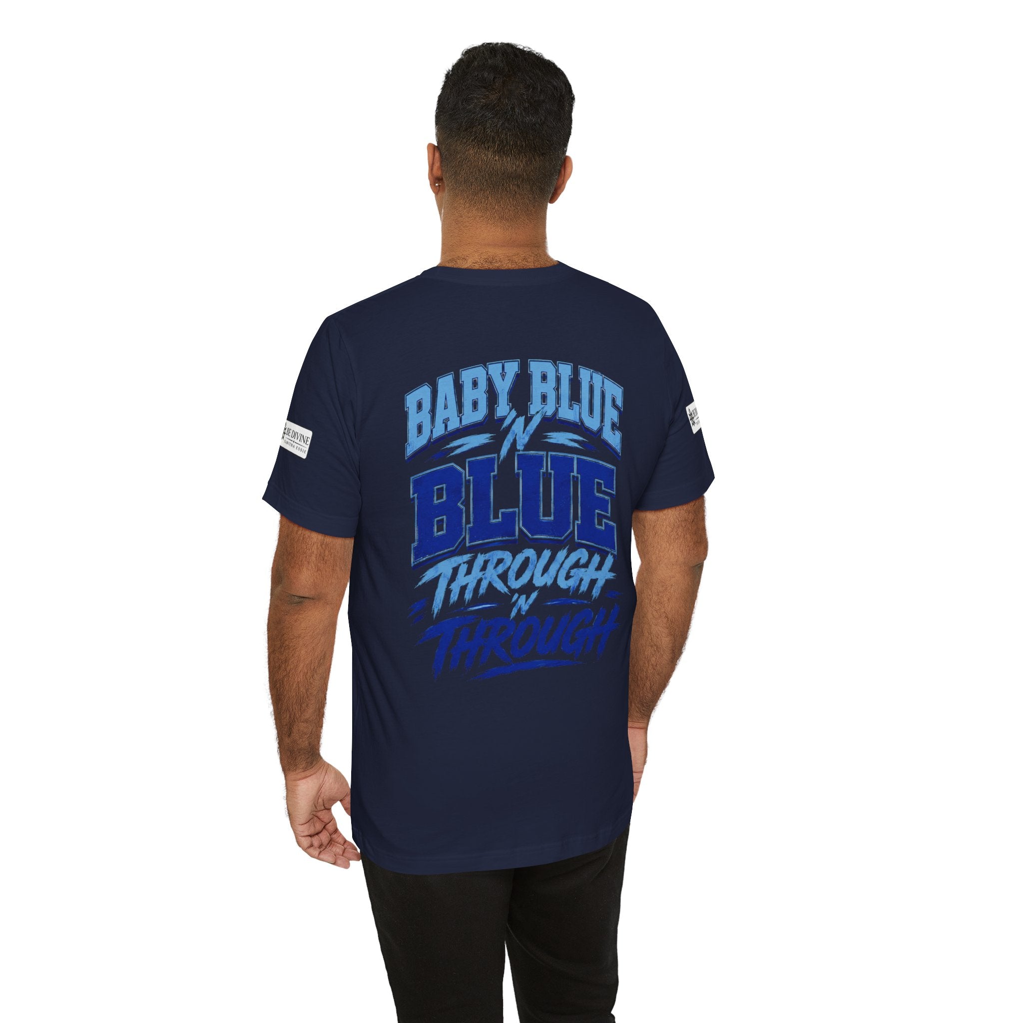 BE DIVINE™ Baby Blue 'N Blue Runs In My Veins Through 'N Through Tee