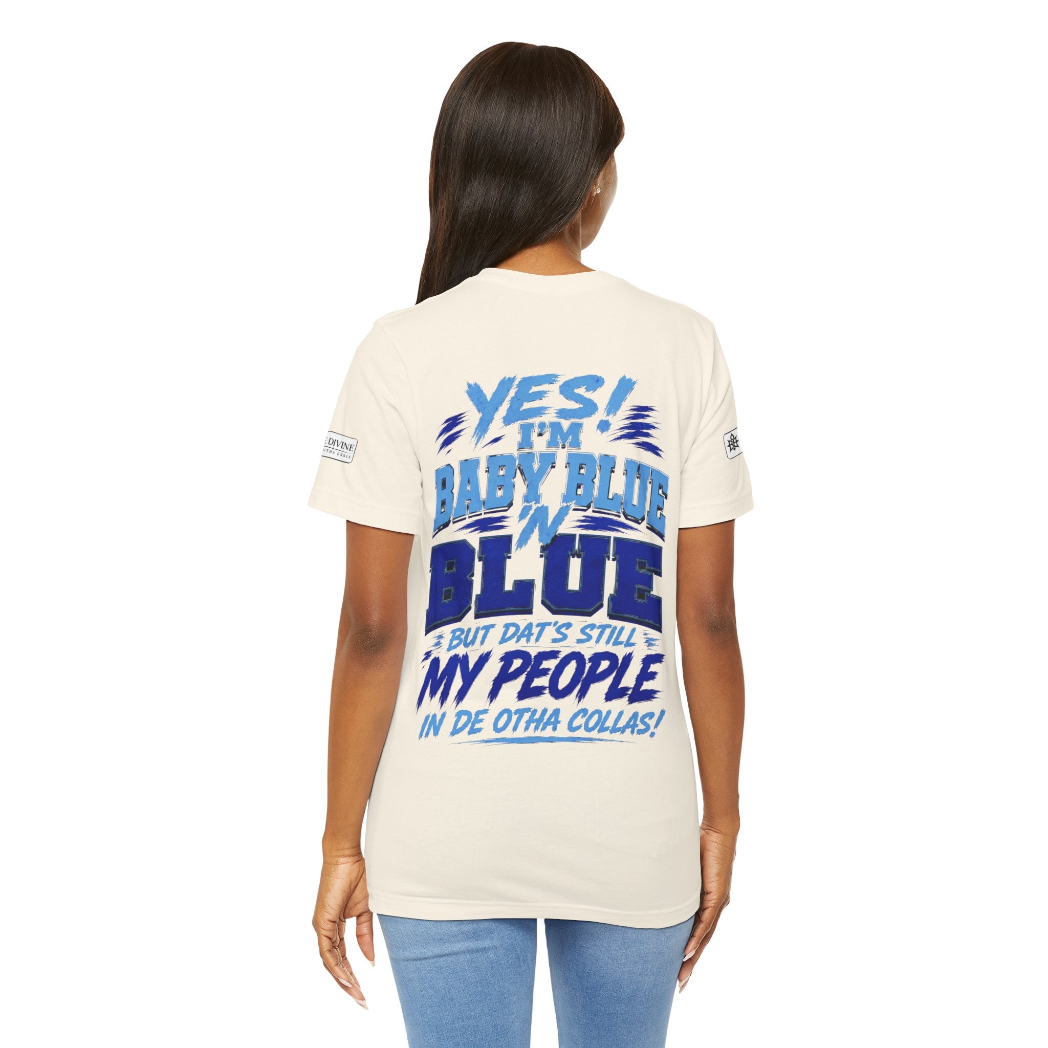 BE DIVINE™ Blue 'N Blue Since 1902 – Through 'N Through Heritage Tee