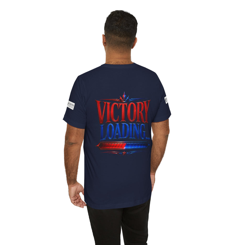 BE DIVINE™ Keep Calm. Red ’N Blue. Tee