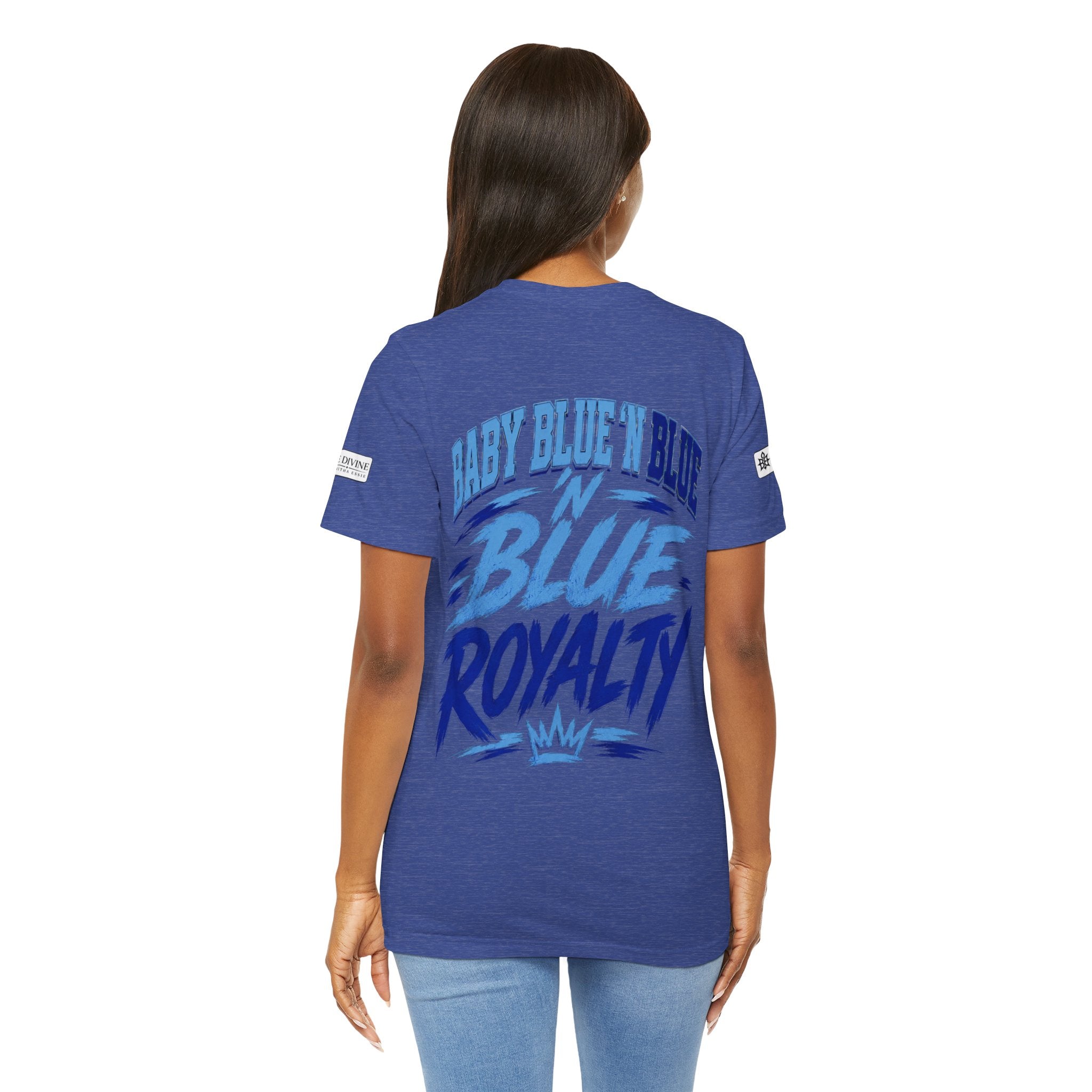 BE DIVINE™ Baby Blue 'N Blue Since 1902 Royalty Tee