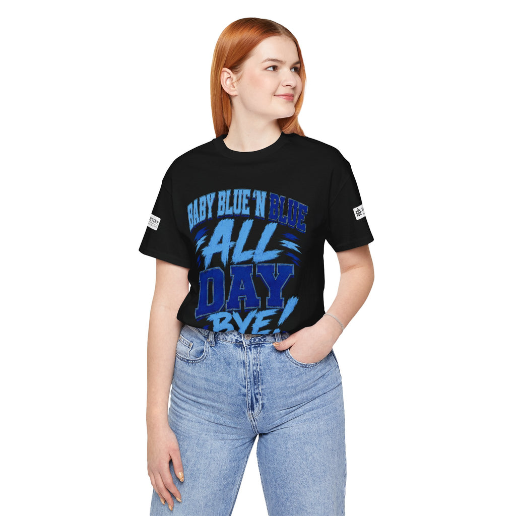 BE DIVINE™ Baby Blue 'N Blue All Day Bye! Heritage Collector Tee