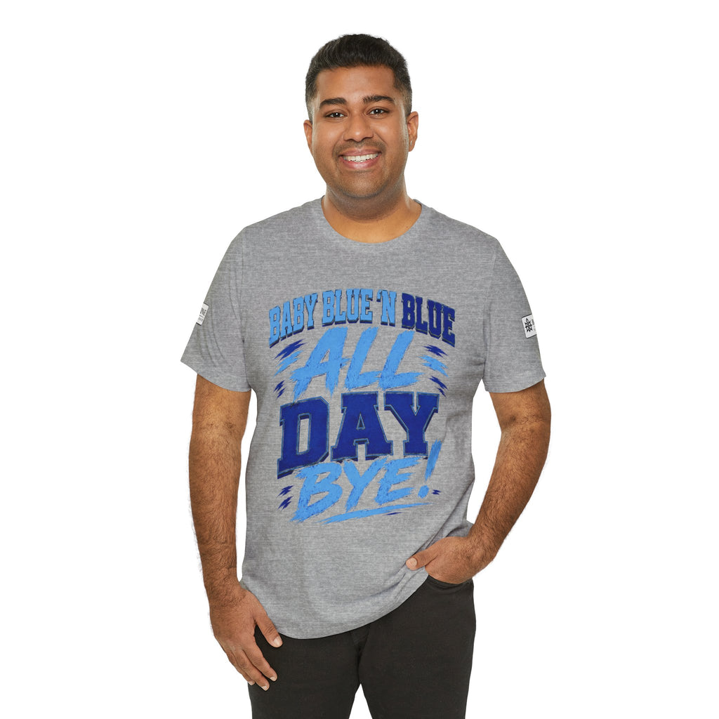 BE DIVINE™ Baby Blue 'N Blue All Day Bye! Heritage Collector Tee