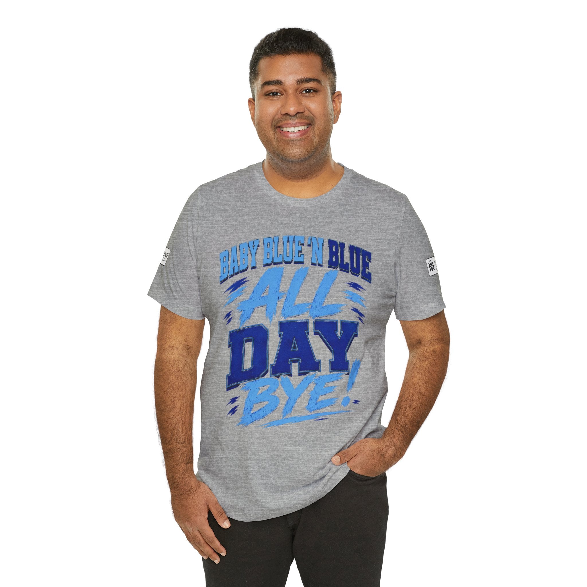 BE DIVINE™ Baby Blue 'N Blue All Day Bye! Heritage Collector Tee