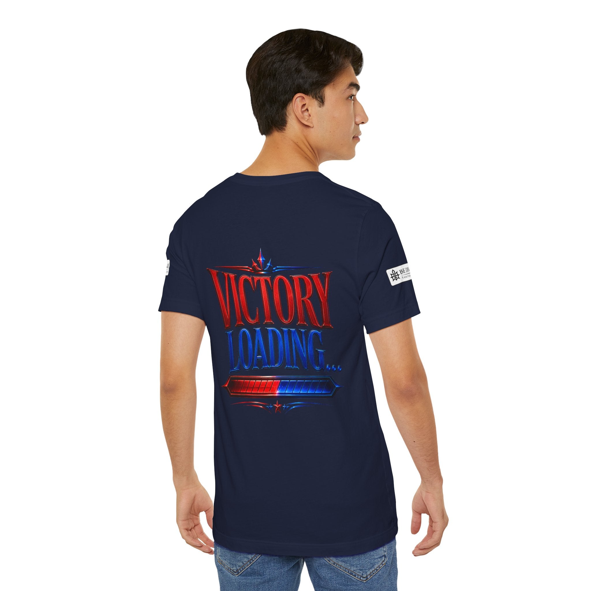 BE DIVINE™ Keep Calm. Red ’N Blue. Tee
