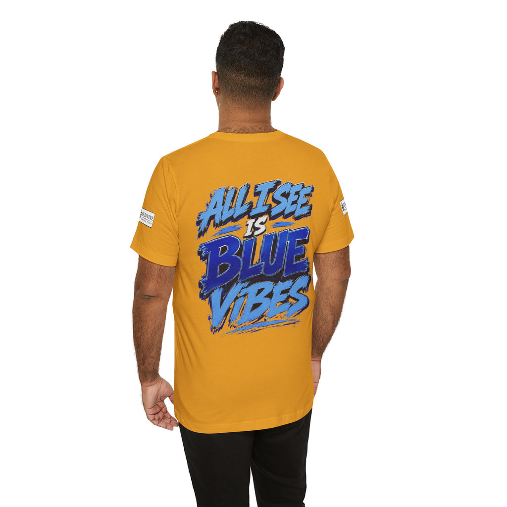 BE DIVINE™ Rolling Di Heritage – All I See Is Blue Vibes Heritage Tee