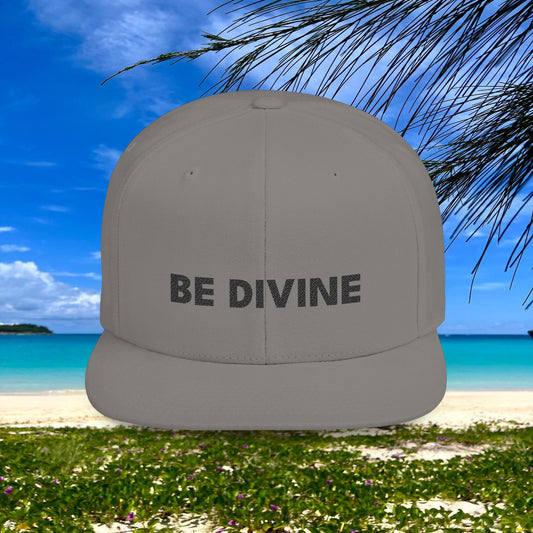 BE DIVINE™ Premium Snapback (Black text; multiple varoations)