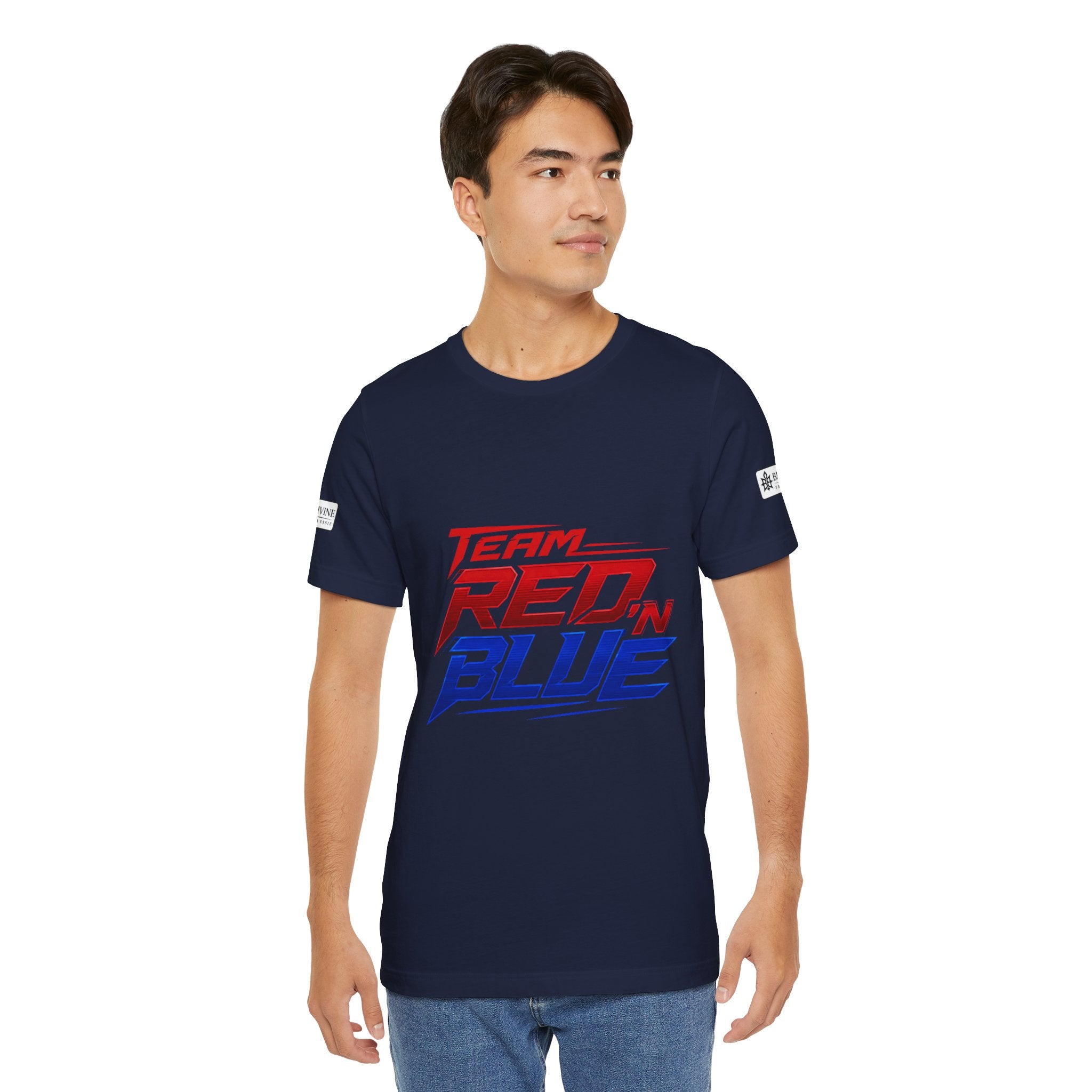 BE DIVINE™ Team Red ’N Blue Heritage Tee