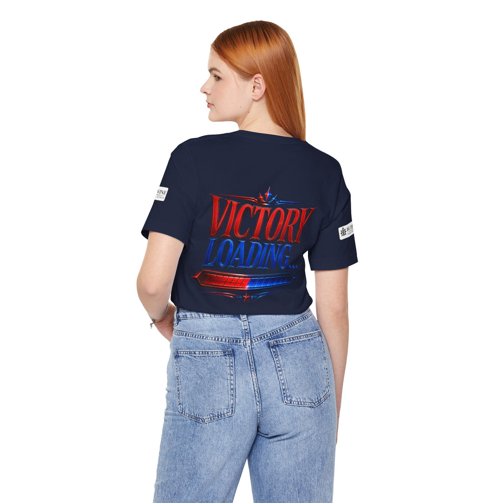 BE DIVINE™ Keep Calm. Red ’N Blue. Tee