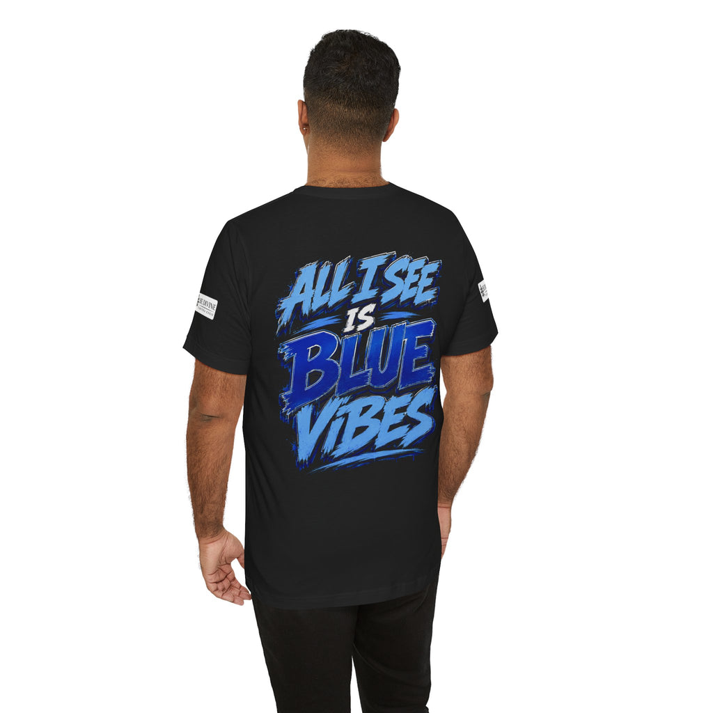 BE DIVINE™ Rolling Di Heritage – All I See Is Blue Vibes Heritage Tee