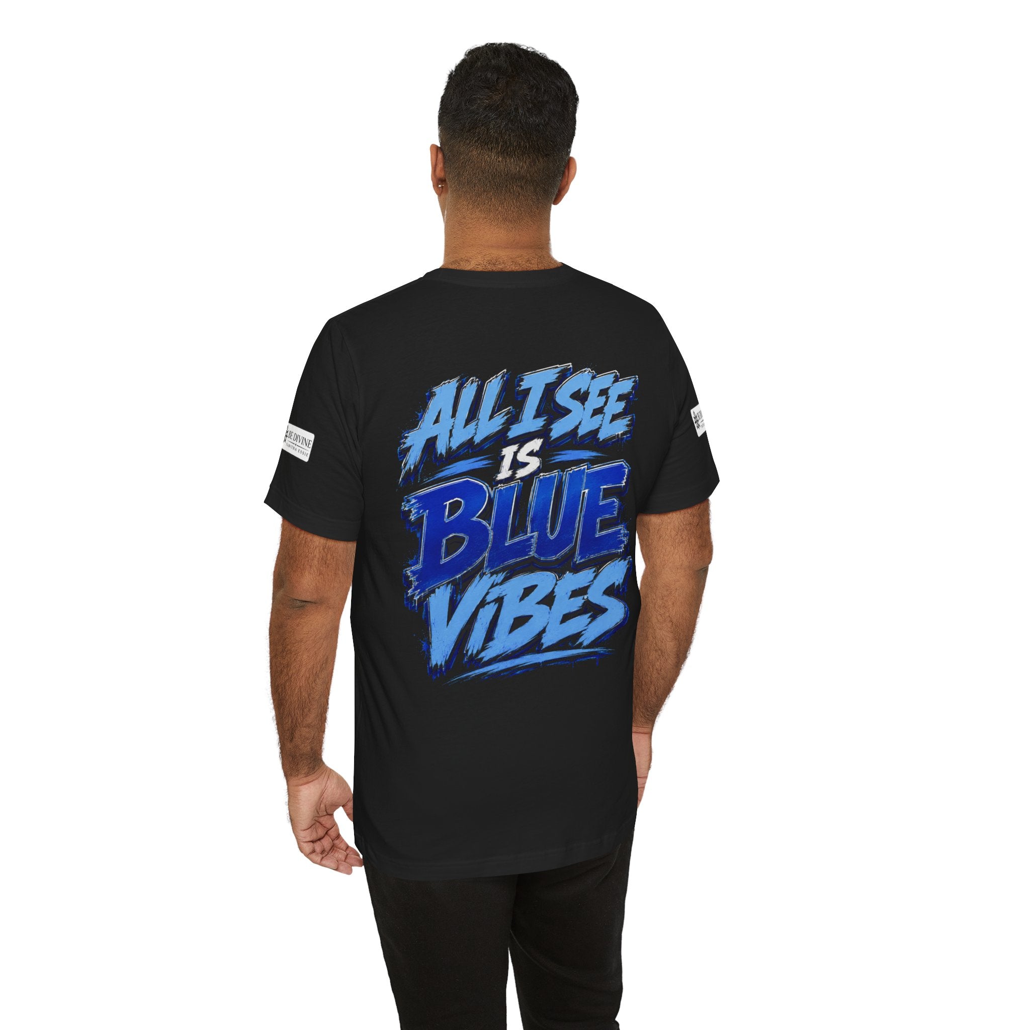 BE DIVINE™ Rolling Di Heritage – All I See Is Blue Vibes Heritage Tee