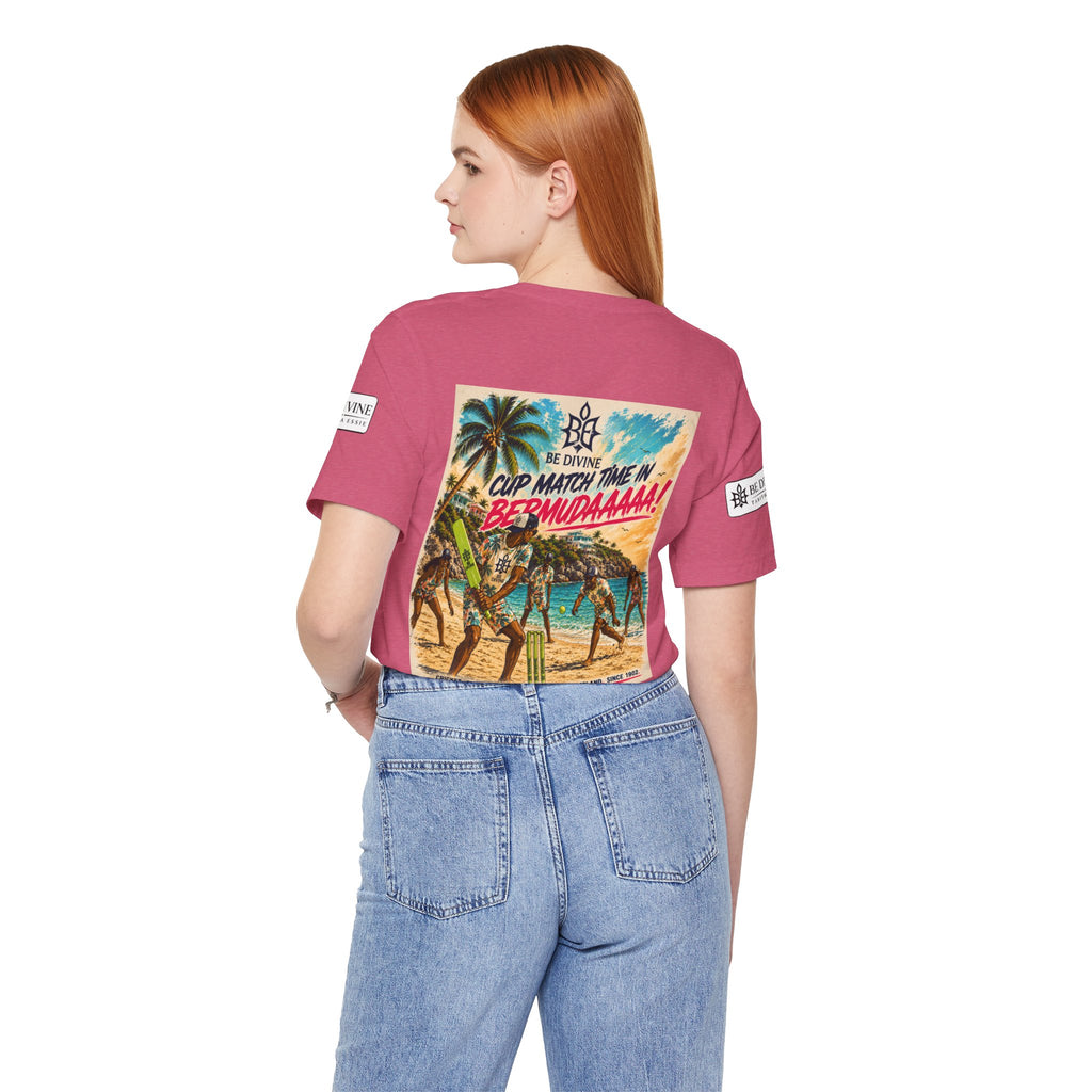BE DIVINE™ Just Vibes Tee – Bermuda Cup Match Edition