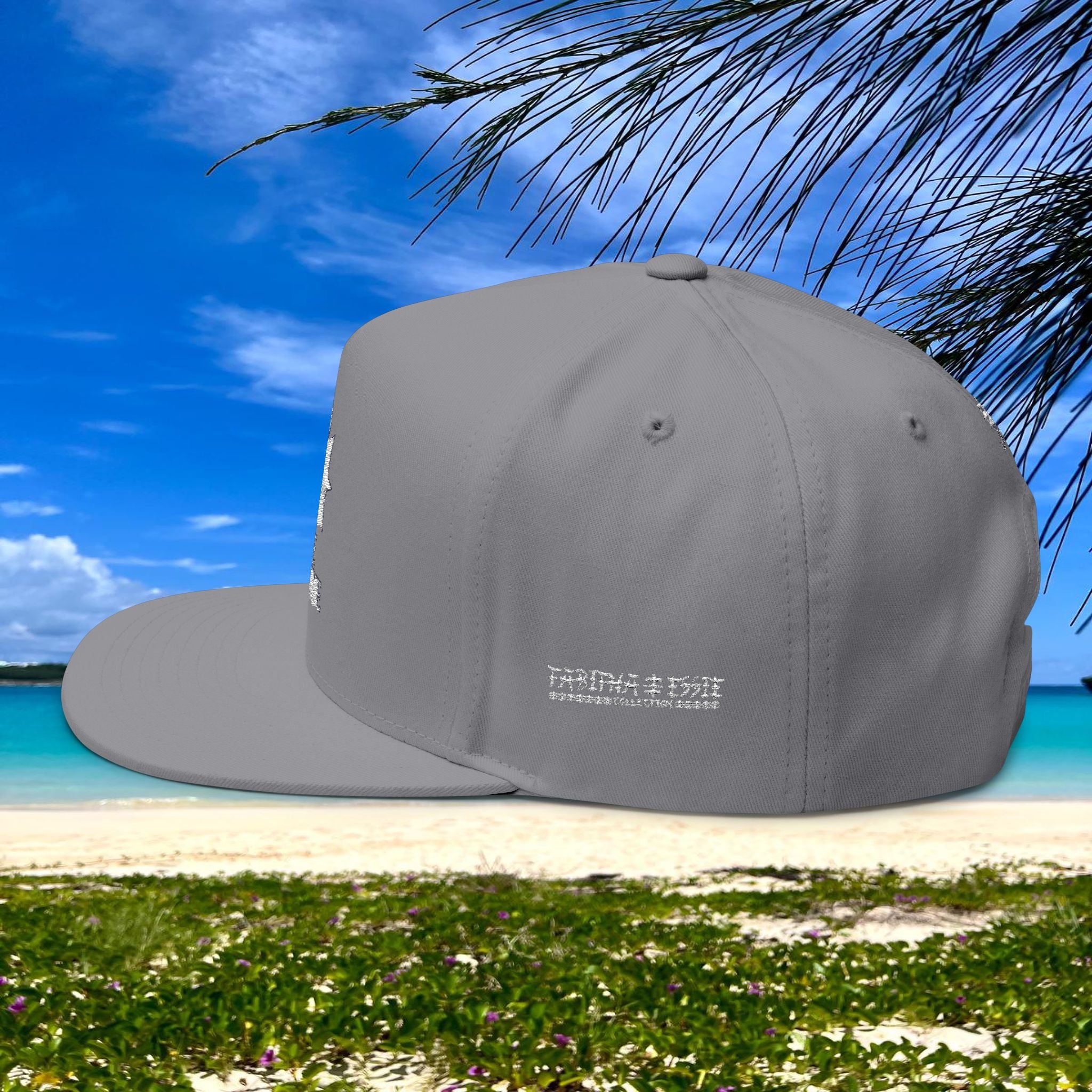 BE DIVINE™ Flat Bill Cap – Embroidered Signature
