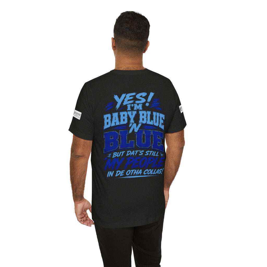 BE DIVINE™ Blue 'N Blue Since 1902 – Through 'N Through Heritage Tee