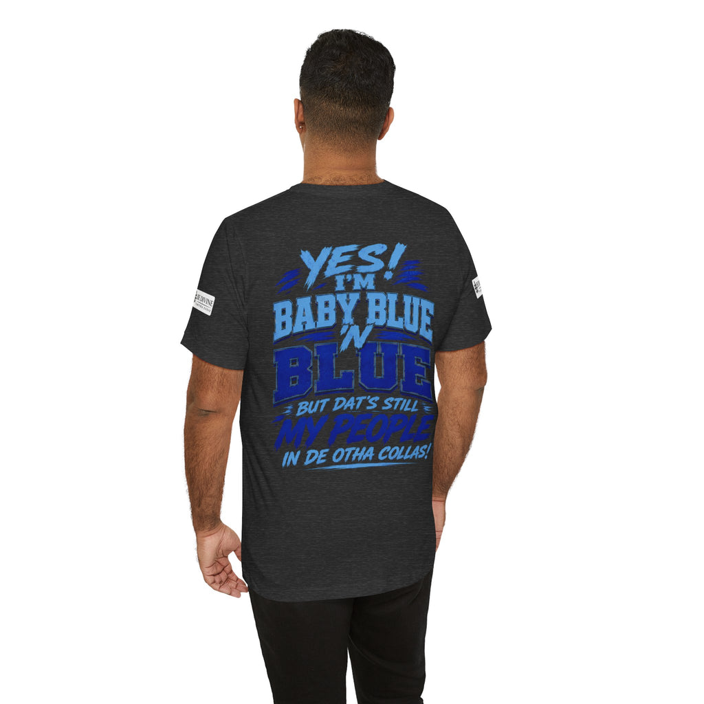 BE DIVINE™ Blue 'N Blue Since 1902 – Through 'N Through Heritage Tee