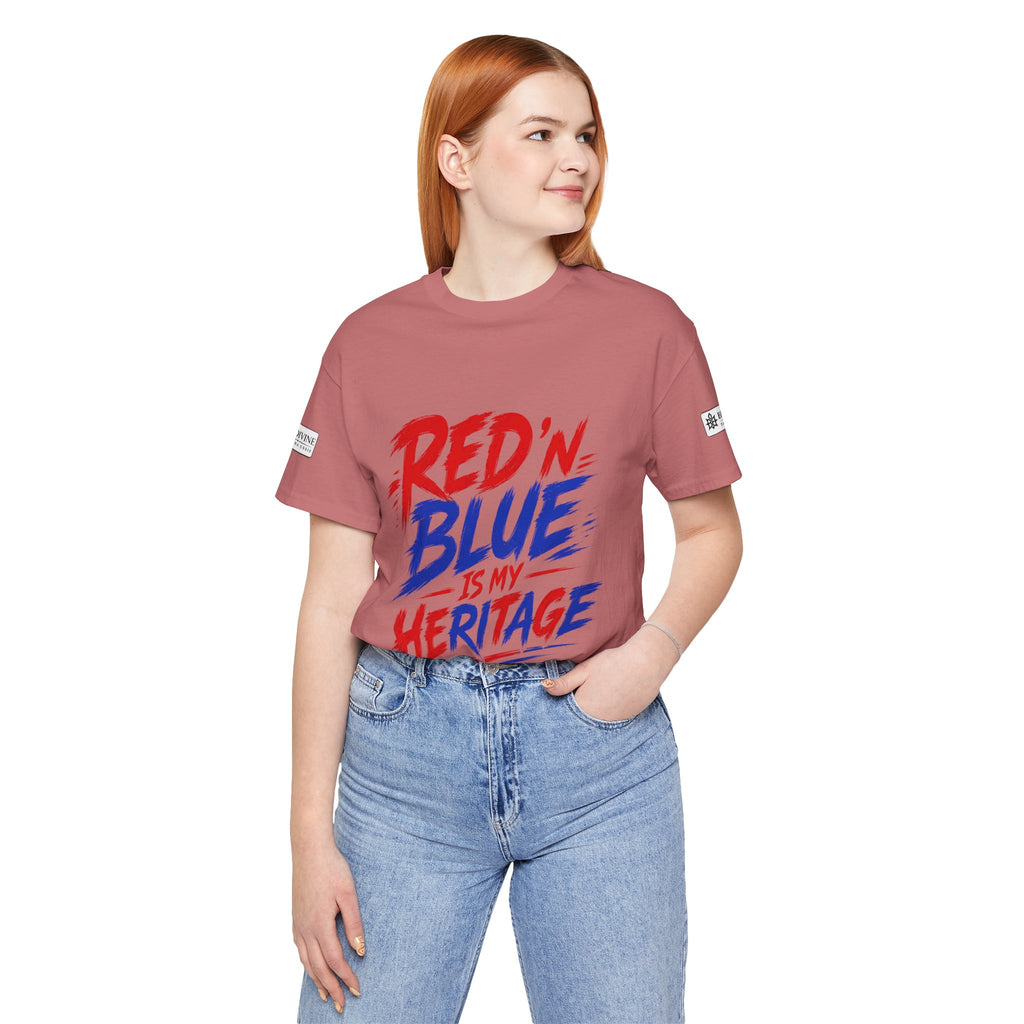 BE DIVINE™ Red ’N Blue Heritage Tee