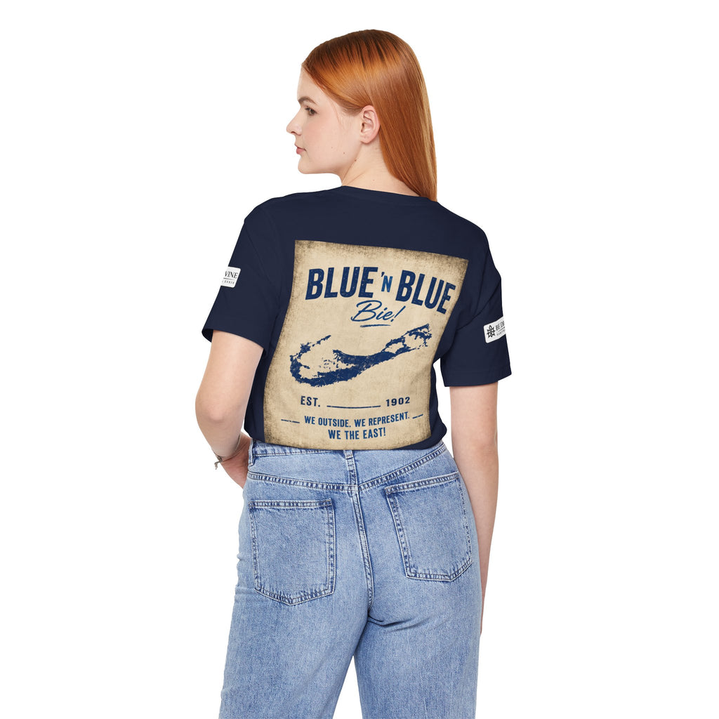 BE DIVINE™ Blue and Blue Bie! – East Side Heritage Collector Tee