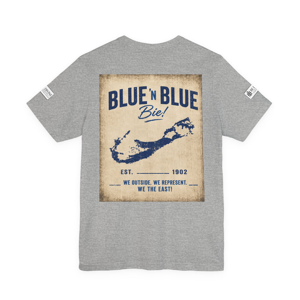 BE DIVINE™ Blue and Blue Bie! – East Side Heritage Collector Tee