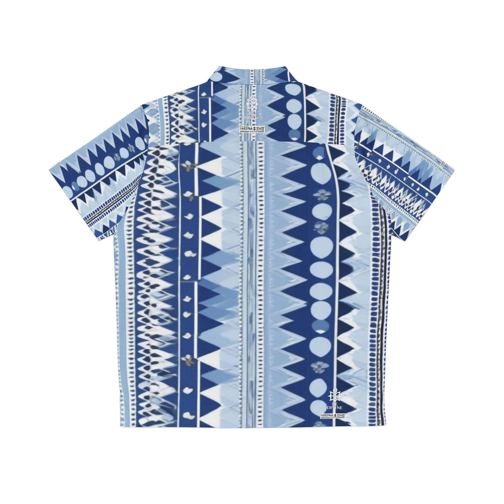 BE DIVINE™ St. George’s Rhythm Line - Men's Button Shirt by Tabitha Essie