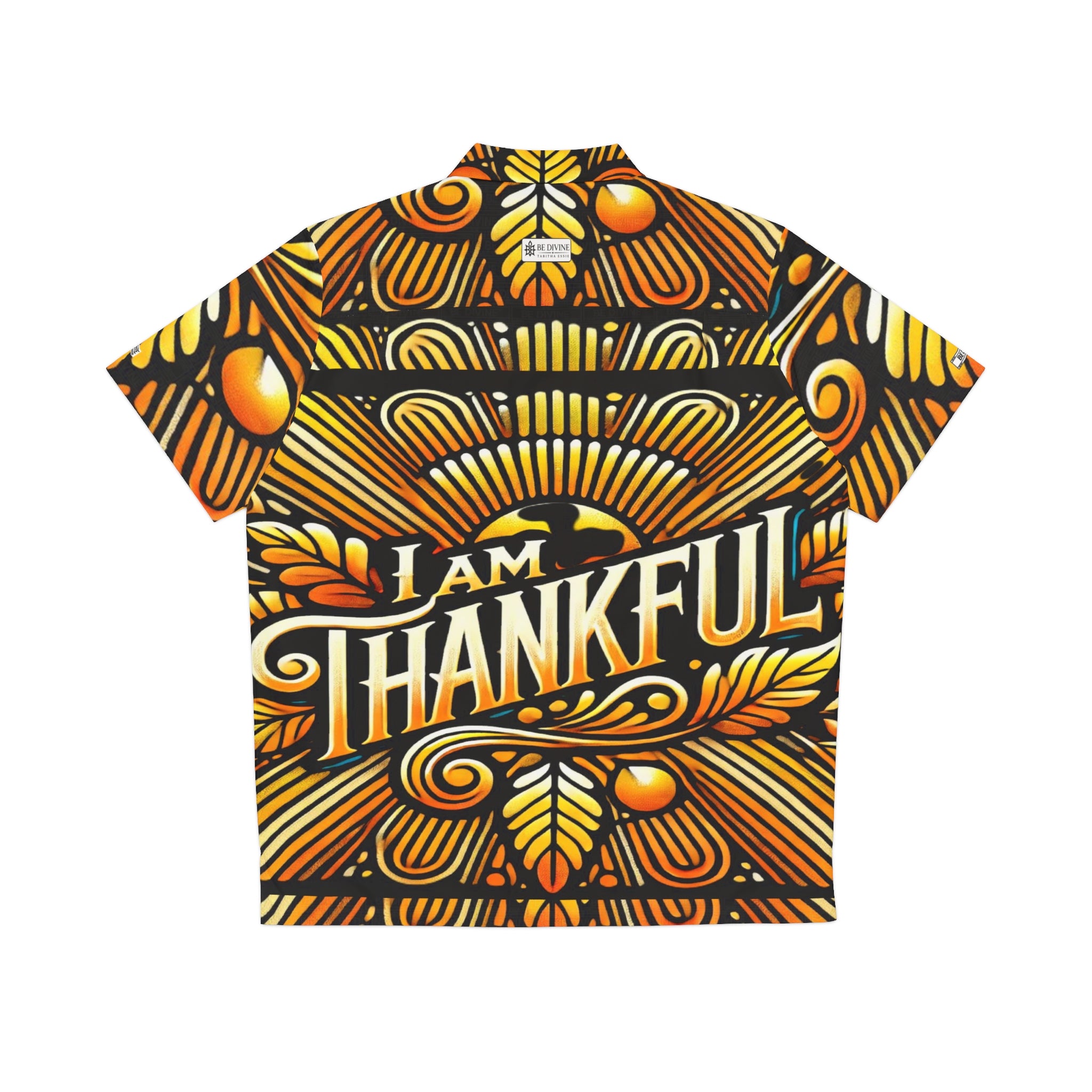 BE DIVINE™ I AM THANKFUL Colorway 06 Hawaiian Shirt | TABITHA ESSIE Signature