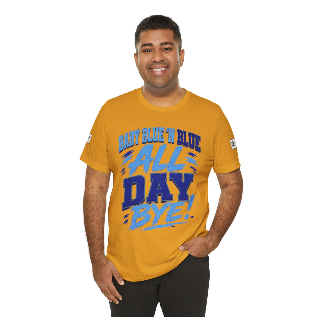BE DIVINE™ Baby Blue 'N Blue All Day Bye! Heritage Collector Tee