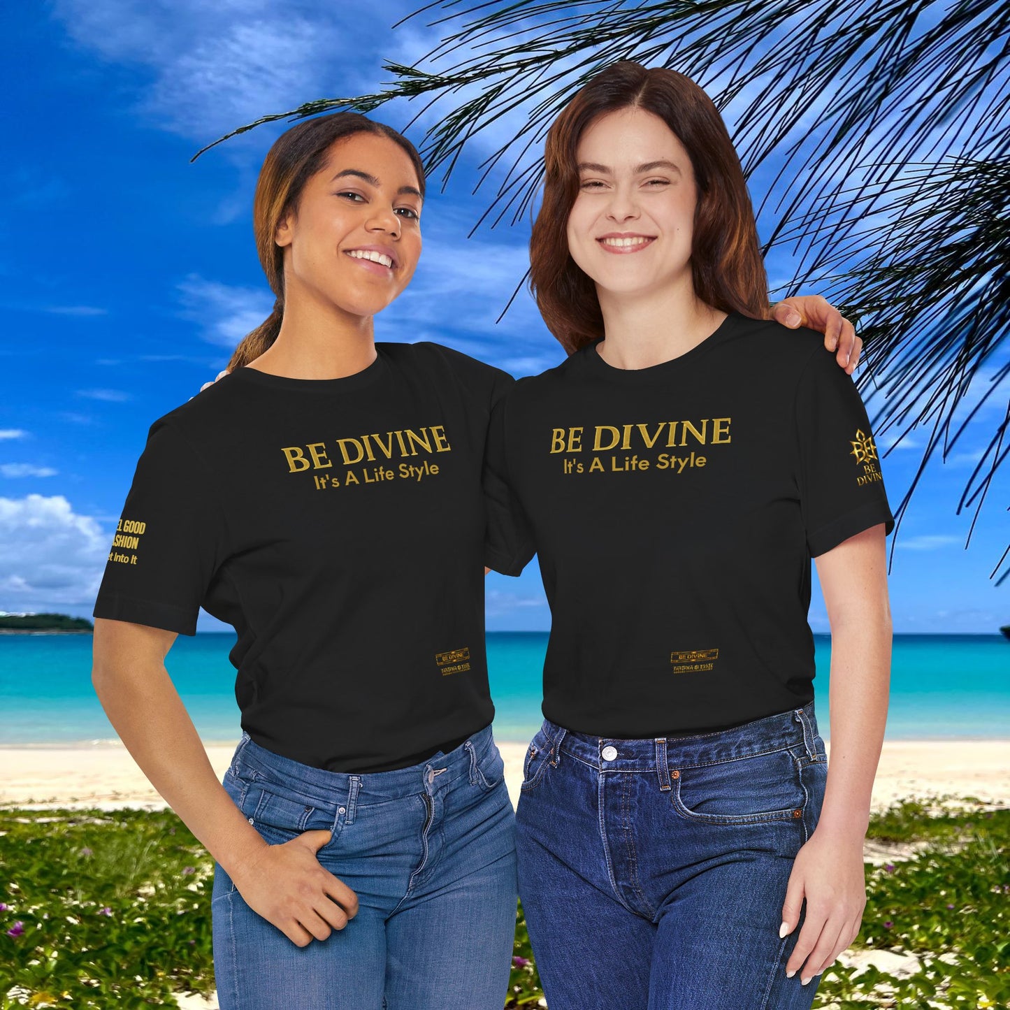 BE DIVINE™ Signature Tee – Feel Good Fashion by Tabitha Essie