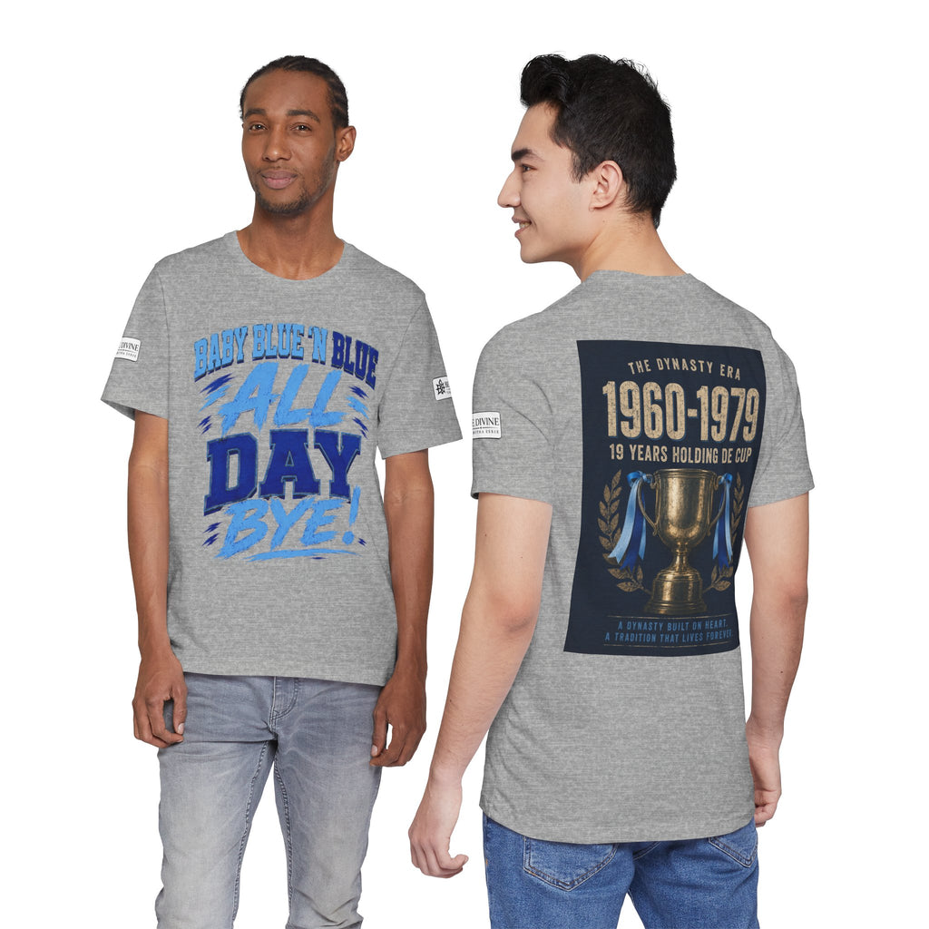 BE DIVINE™ Baby Blue 'N Blue All Day Bye! Heritage Collector Tee