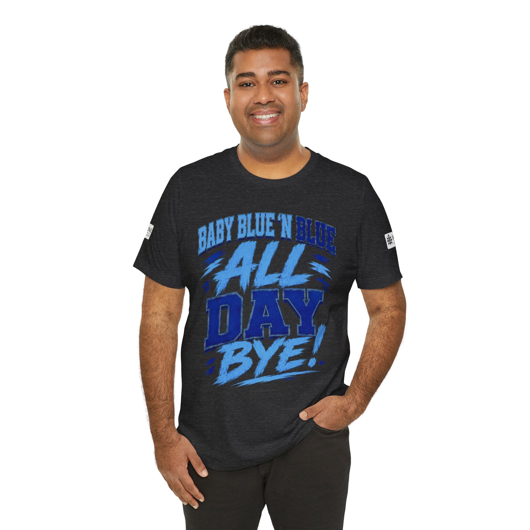 BE DIVINE™ Baby Blue 'N Blue All Day Bye! Heritage Collector Tee
