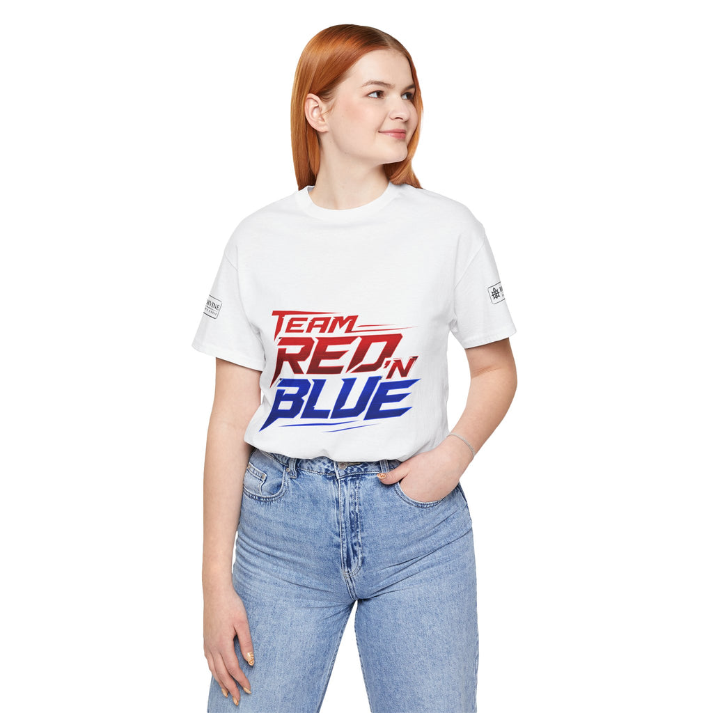 BE DIVINE™ Team Red ’N Blue Heritage Tee