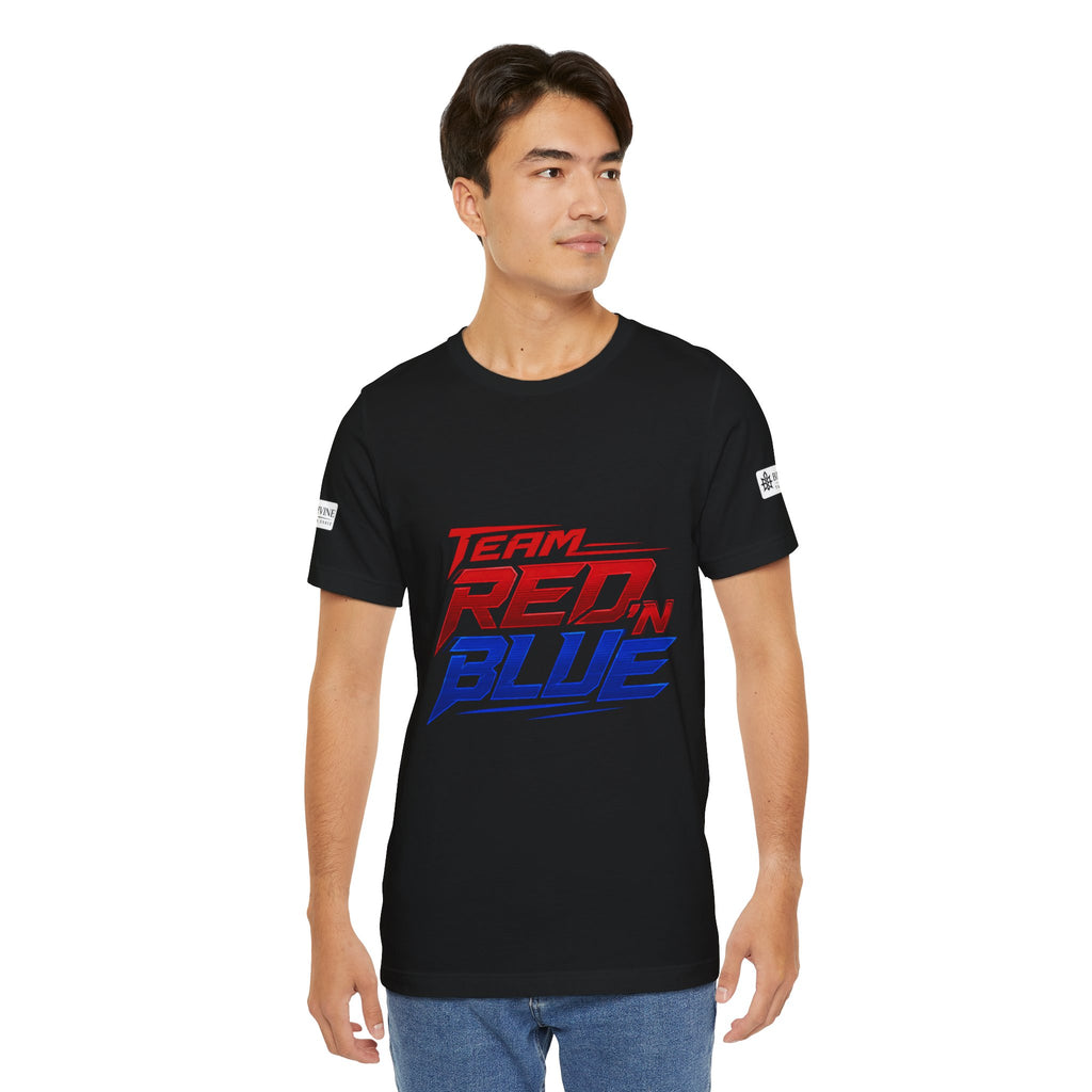 BE DIVINE™ Team Red ’N Blue Heritage Tee