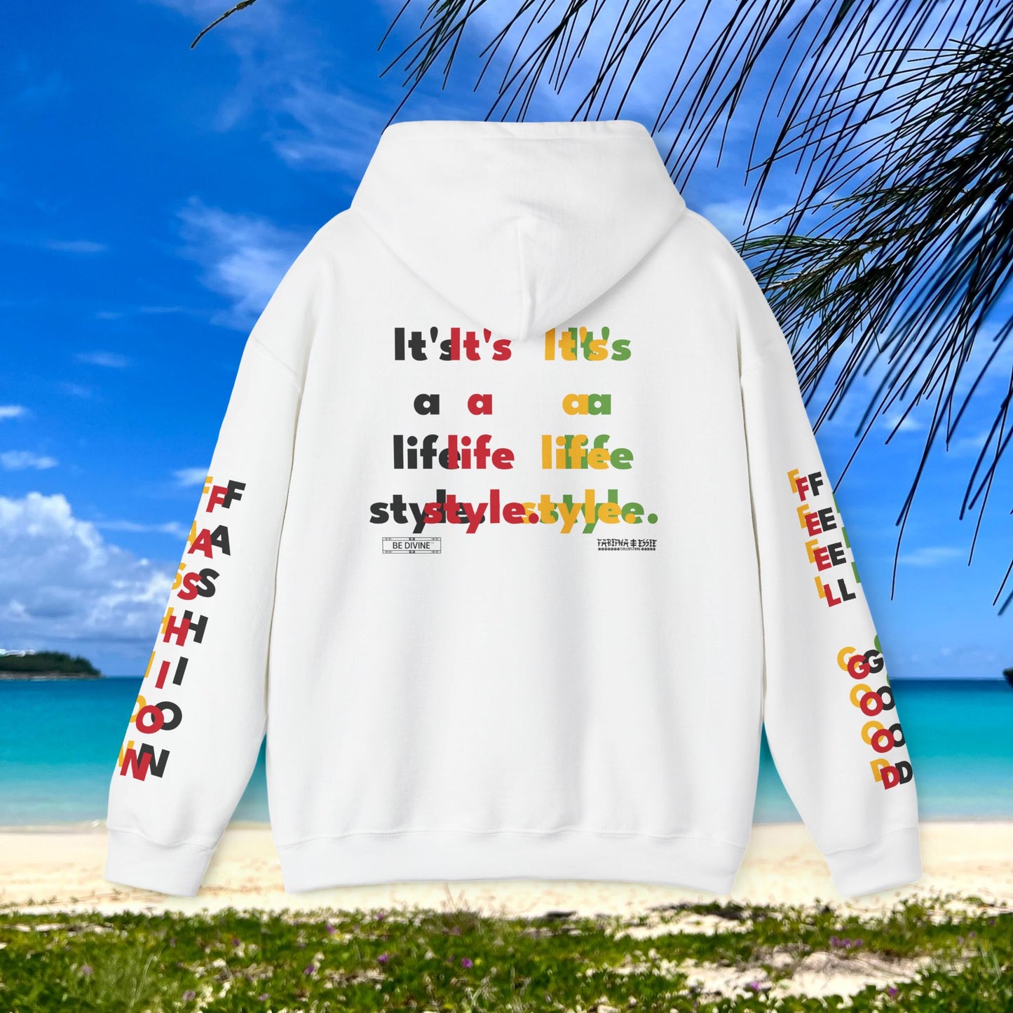 BE DIVINE™ Signature Unisex Heavy Blend™ Hooded Sweatshirt