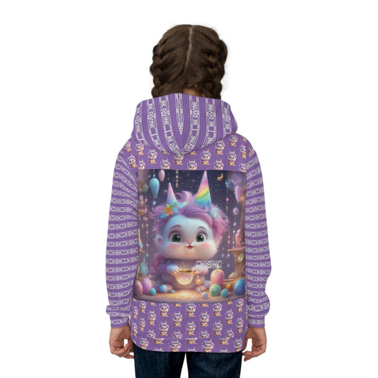 BE DIVINE™ Children’s All-Over Print Hoodie - Premium AOP, Soft & Cozy (Kids)