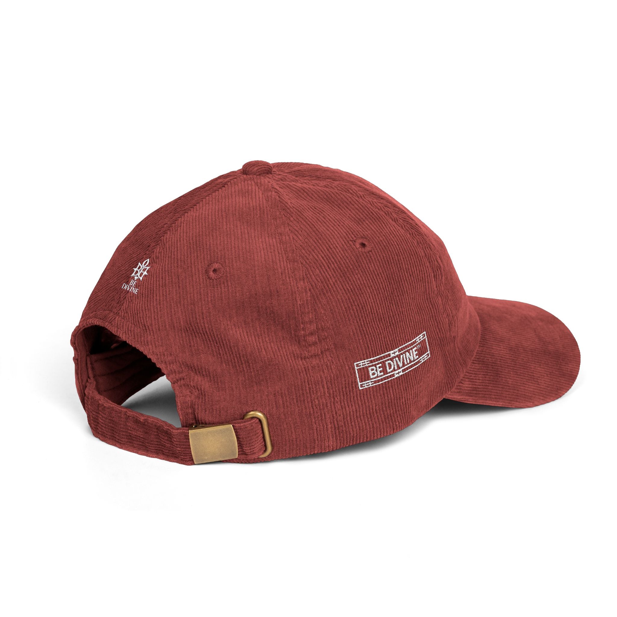 BE DIVINE™ “Divine God Is the Greatest” Vintage Corduroy Cap - Embroidered