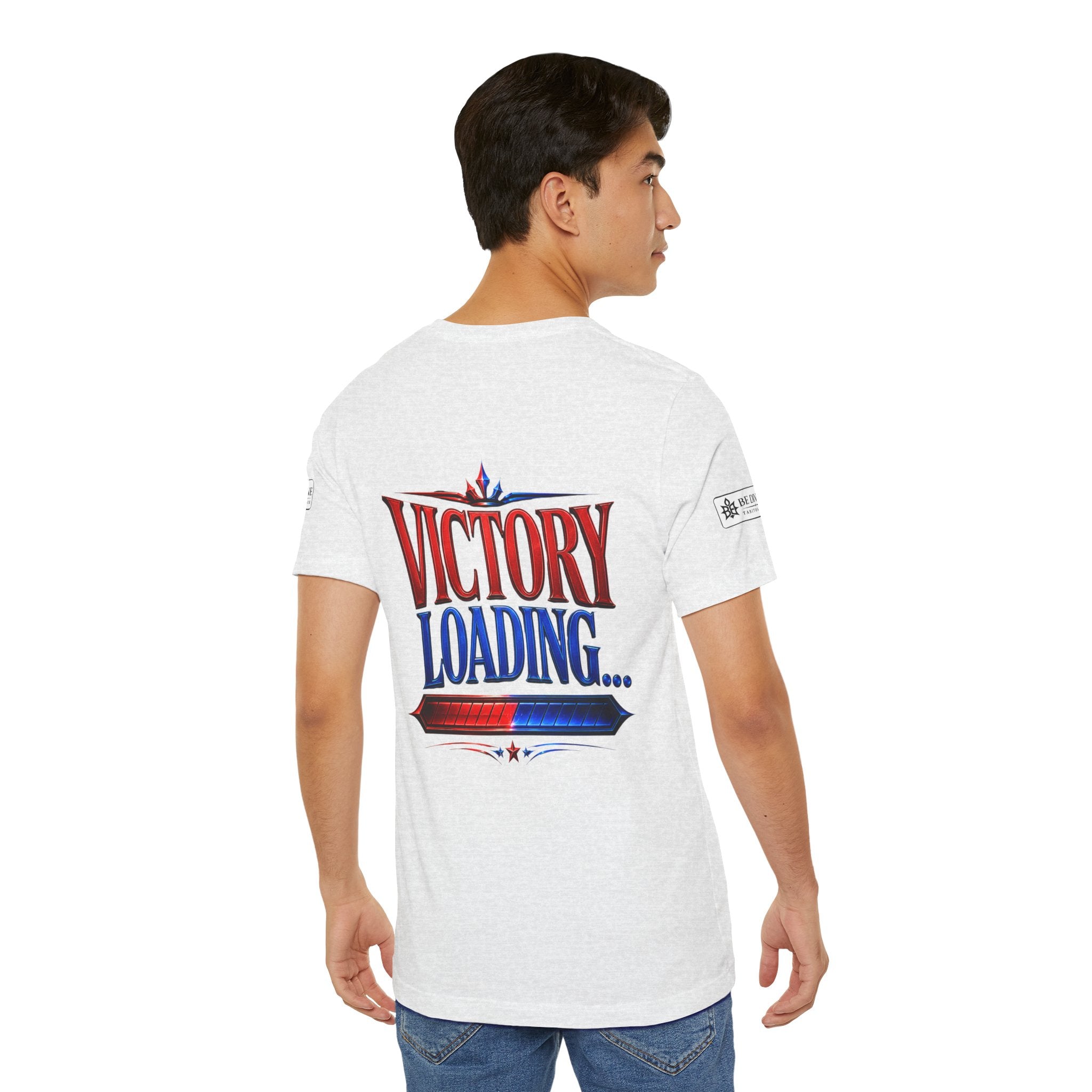 BE DIVINE™ Keep Calm. Red ’N Blue. Tee