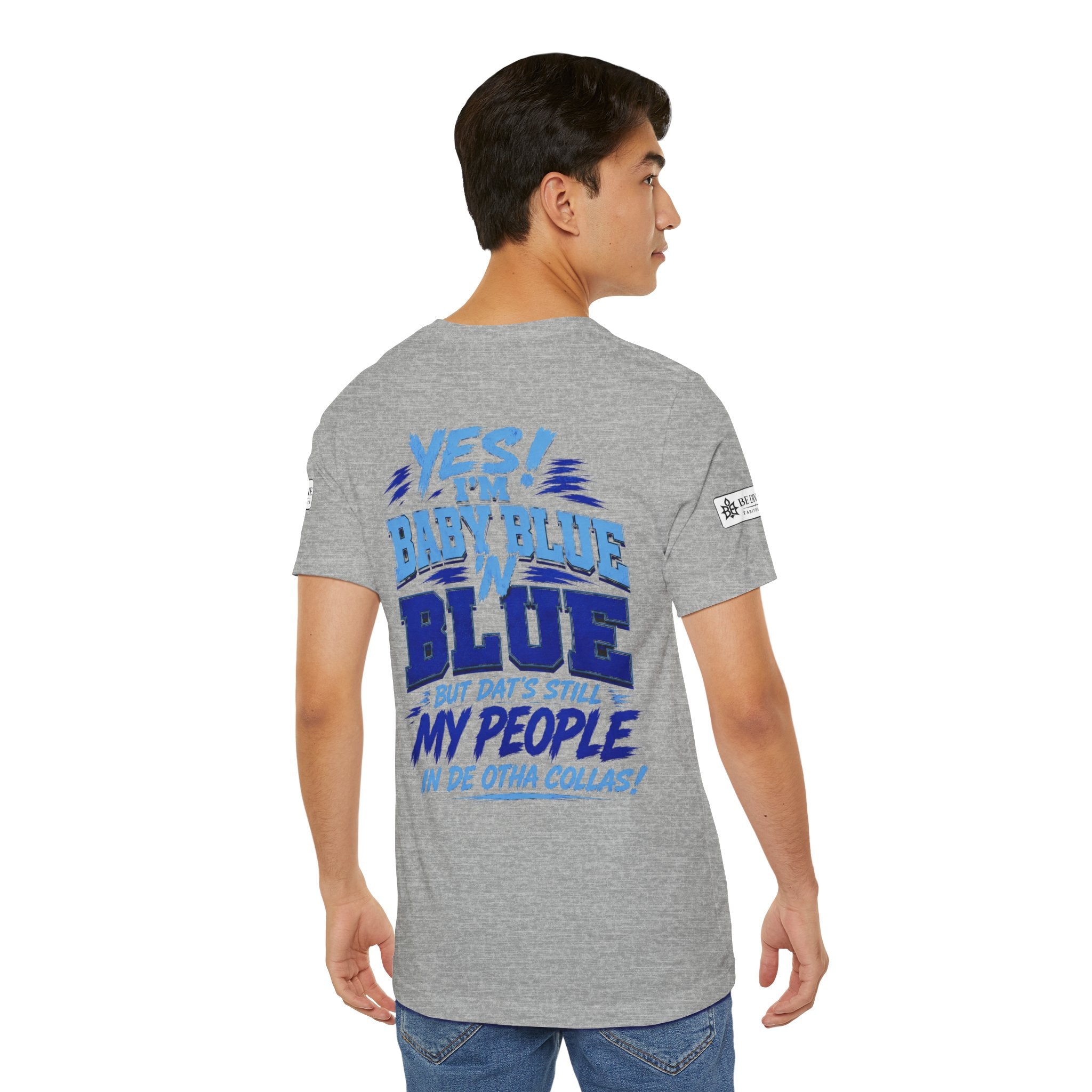 BE DIVINE™ Blue 'N Blue Since 1902 – Through 'N Through Heritage Tee