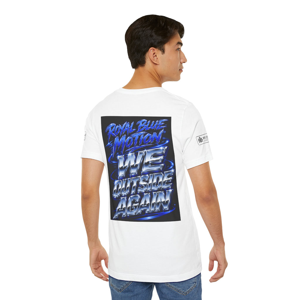 BE DIVINE™ Baby Blue 'N Blue Culture – We Outside Tee
