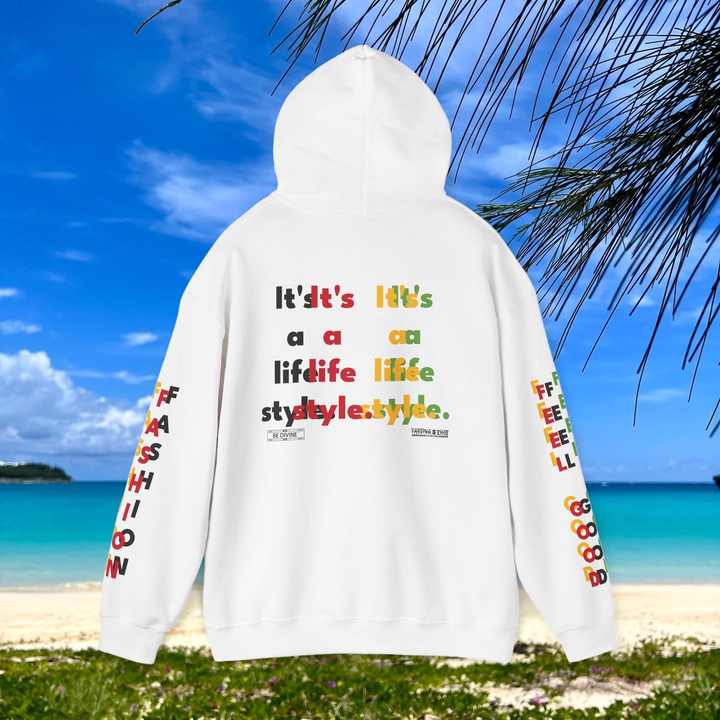 BE DIVINE™ Signature Unisex Heavy Blend™ Hooded Sweatshirt